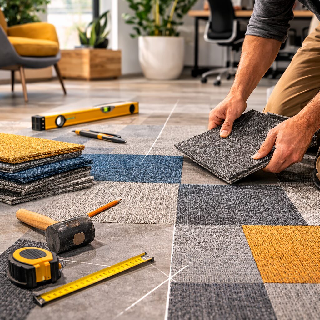 Modular Carpet Installation Tips in South Africa for First-Time DIY Installers